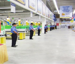 Bảo vệ siêu thị