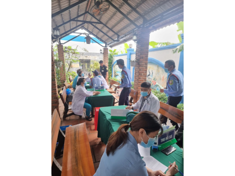 30/07/2023 - AN NINH ĐÔNG Á TỔ CHỨC KHÁM SỨC KHOẺ ĐỊNH KỲ CHO NHÂN VIÊN