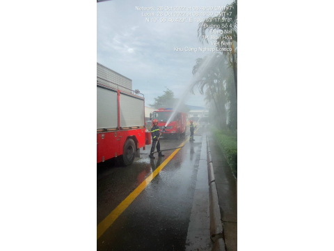 AN NINH ĐÔNG Á HUẤN LUYỆN PCCC